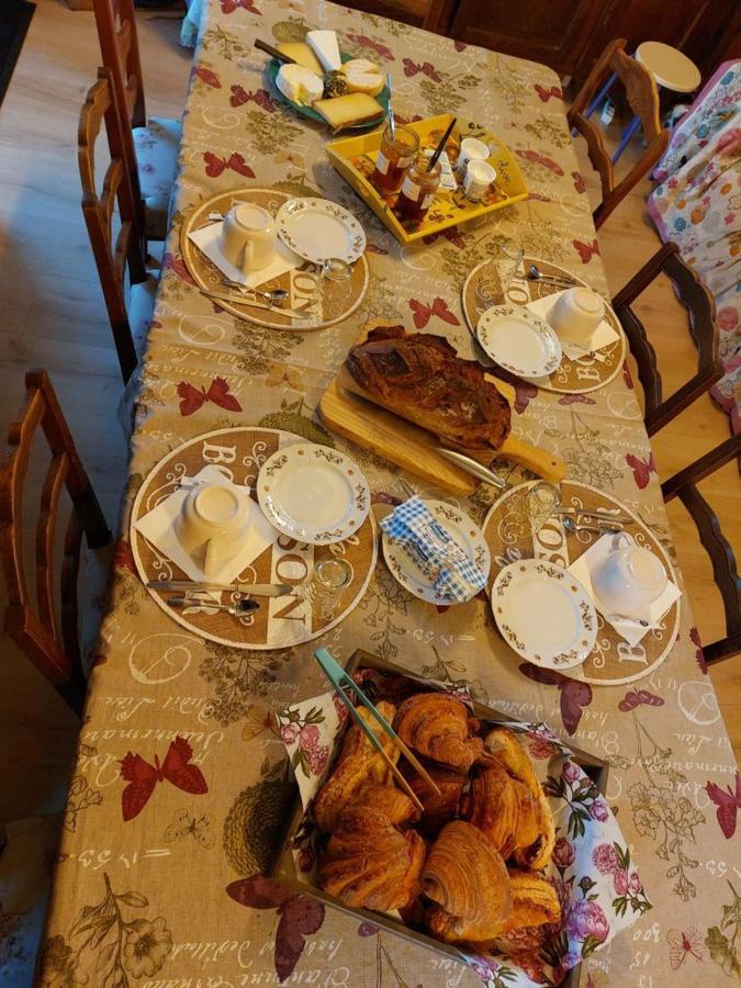 Au Bonheur Fait Maison Panzió Saint-Maurice-sur-Moselle Kültér fotó